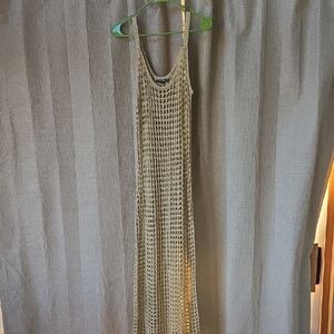 Wild Fable Gold Knit Maxi Dress